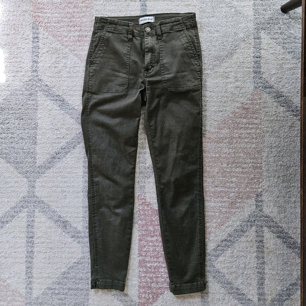 Olive Green Khaki Pants